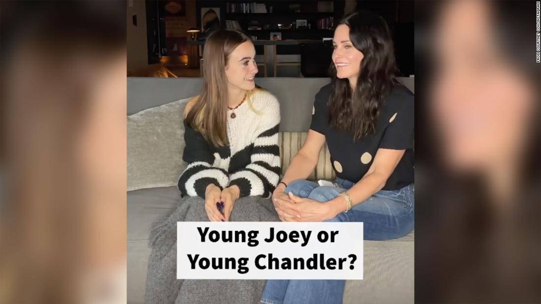 Courteney Cox S Teen Daughter Chooses Between Young Joey Or Young Chandler Worldmagazine Newspaper Online