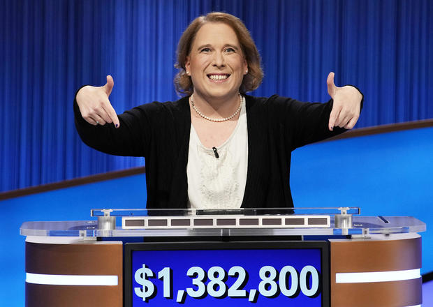 Amy Schneider on "Jeopardy!" 