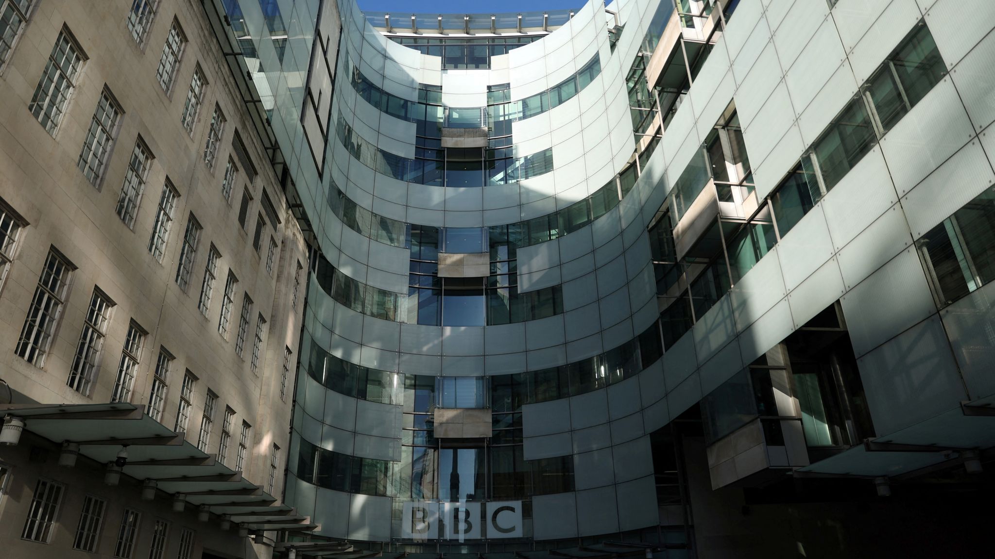 A view of the BBC Broadcasting House offices and recording studios in London, Britain, January 17, 2022.REUTERS/Hannah McKay 