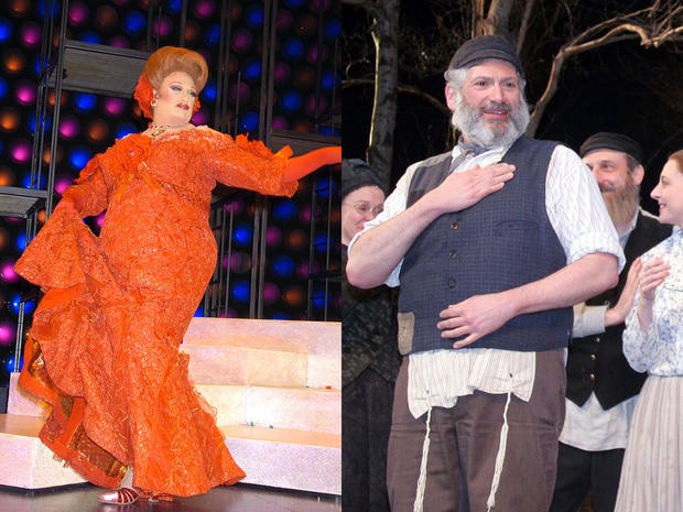 Final Broadway Performance of Harvey Fierstein and Kathy Brier in "Hairspray" 