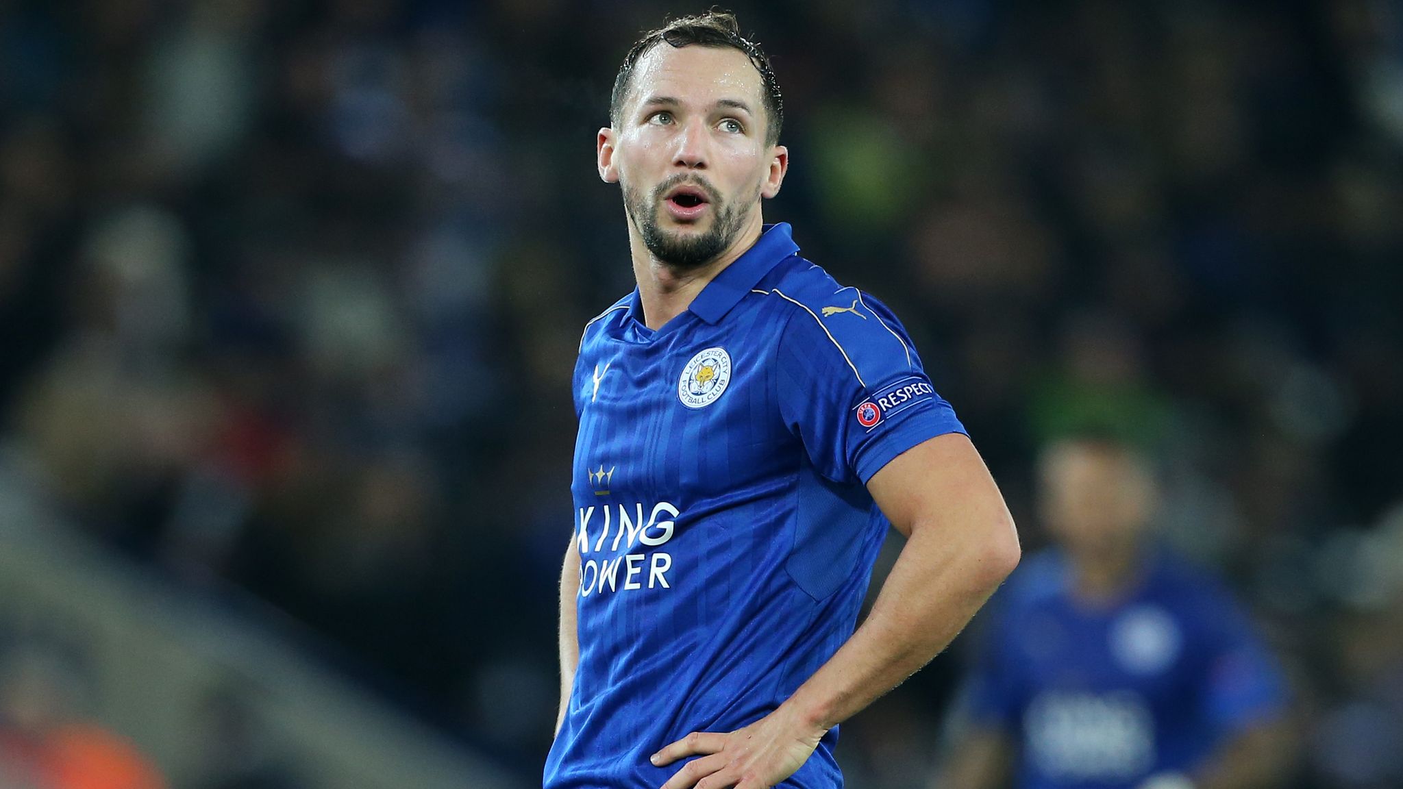 November 22, 2016 - Leicester, United Kingdom - Leicester&#39;s Danny Drinkwater in action during the Champions League group B match at the King Power Stadium, Leicester. Picture date November 22nd, 2016 Pic David Klein/Sportimage (Cal Sport Media via AP Images)
