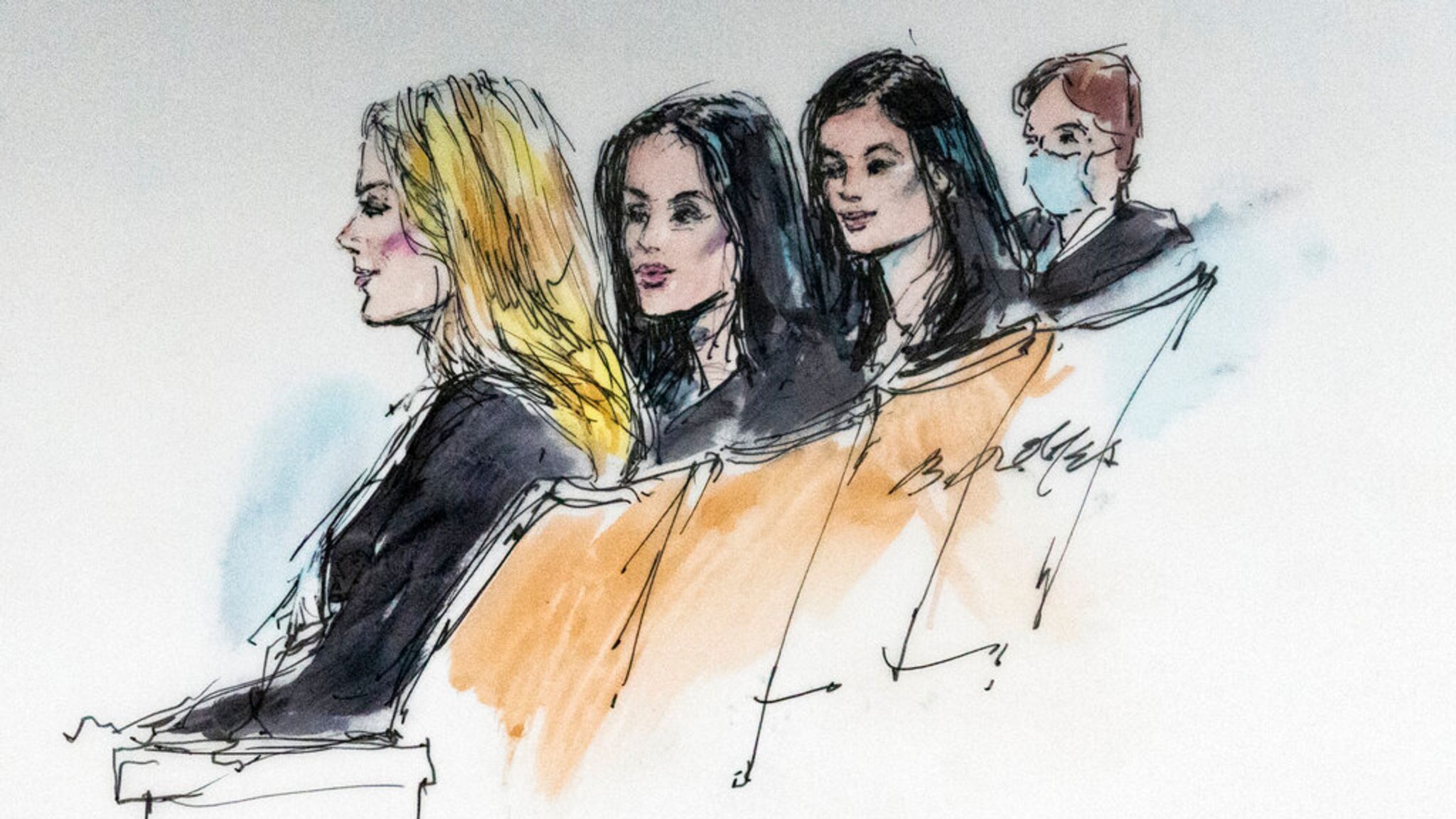 (L-R) Khloe Kardashian, Kim Kardashian, Kylie Jenner, and Kris Jenner are the defendants in the case