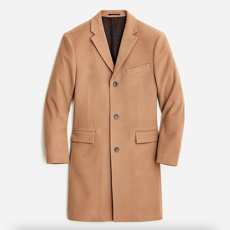Ludlow Topcoat in Wool-Cashmere