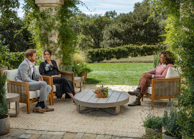 Oprah interviews Prince Harry and Meghan 