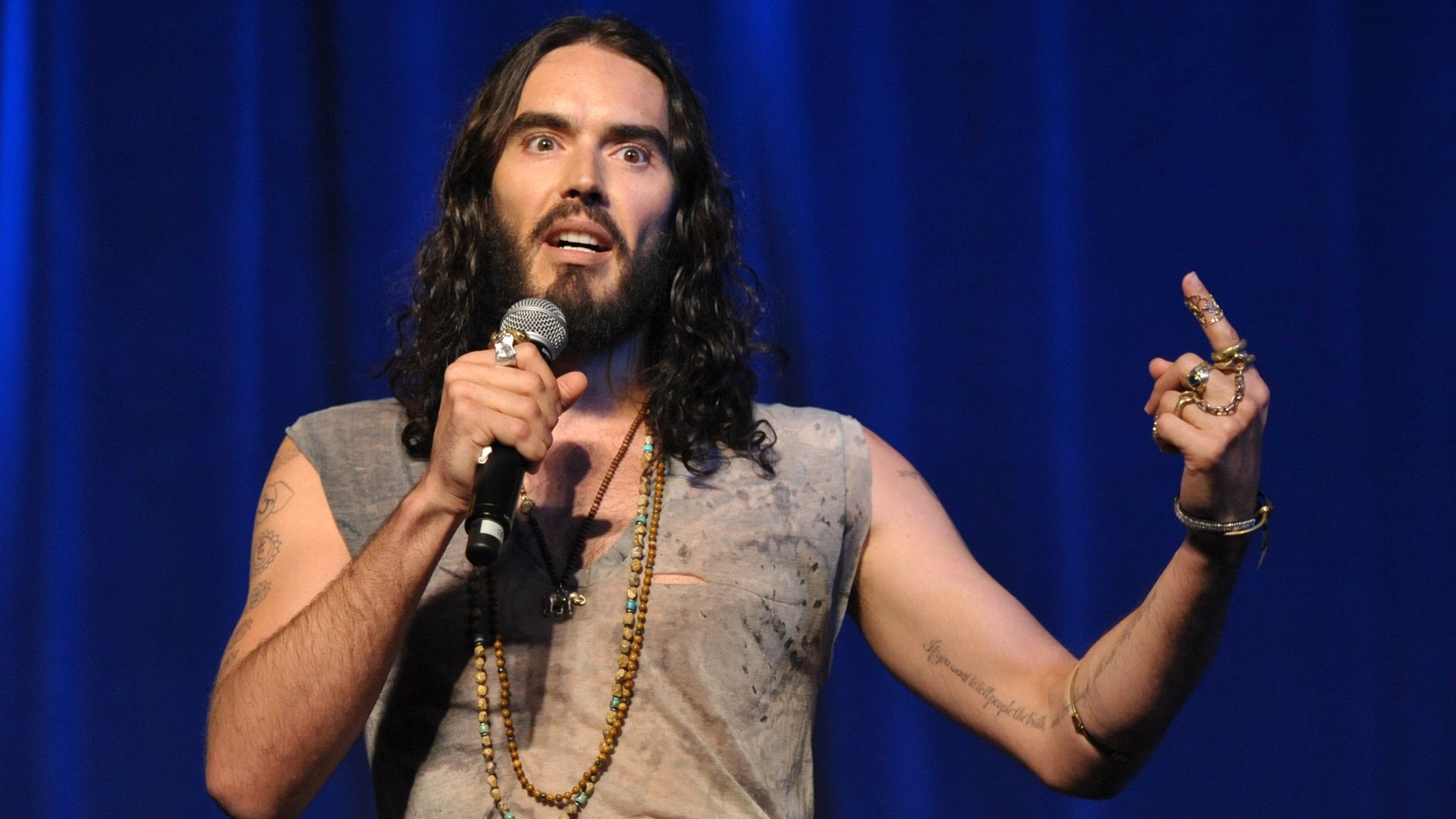 Russell Brand in 2012 Pic: AP