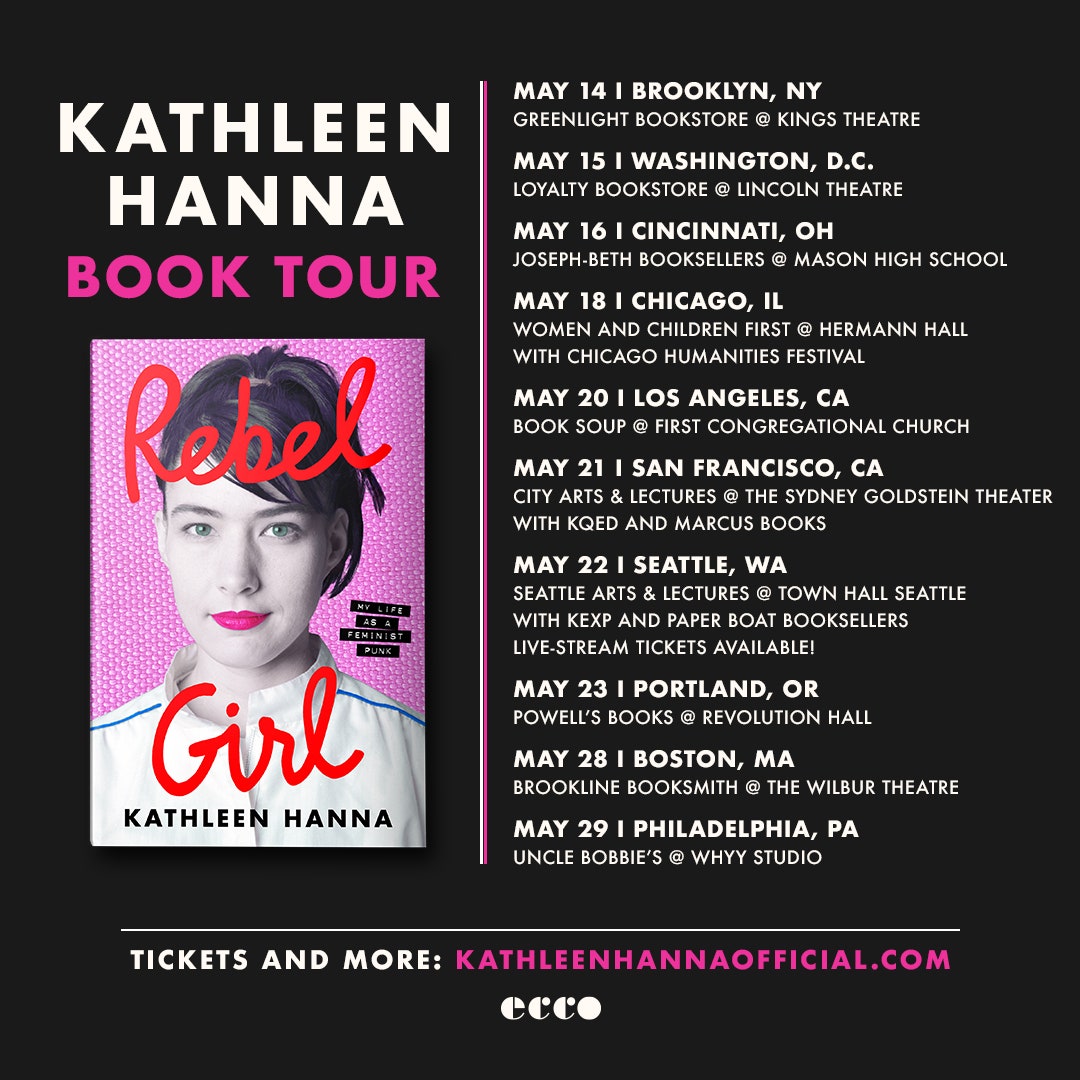 Kathleen Hanna Book Tour