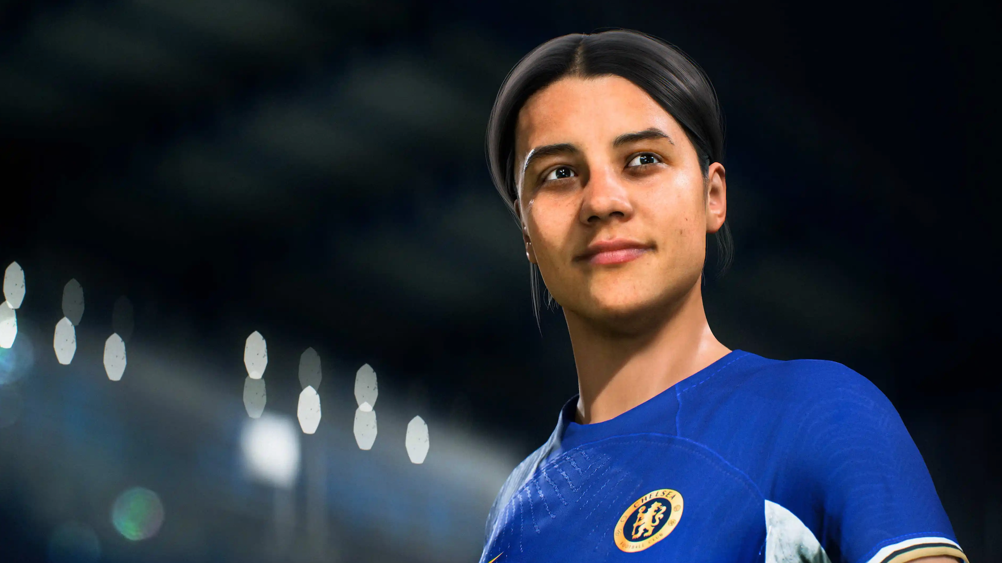 Chelsea star Sam Kerr in EA Sports FC 24. Pic: EA Sports