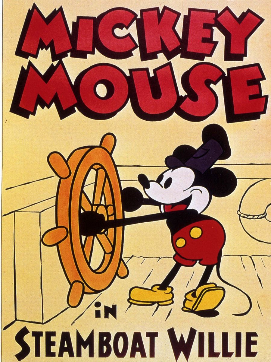 Snap/Shutterstock VARIOUS FILM STILLS OF &#39;STEAMBOAT WILLIE&#39; WITH 1928, MICKEY MOUSE IN 1928 