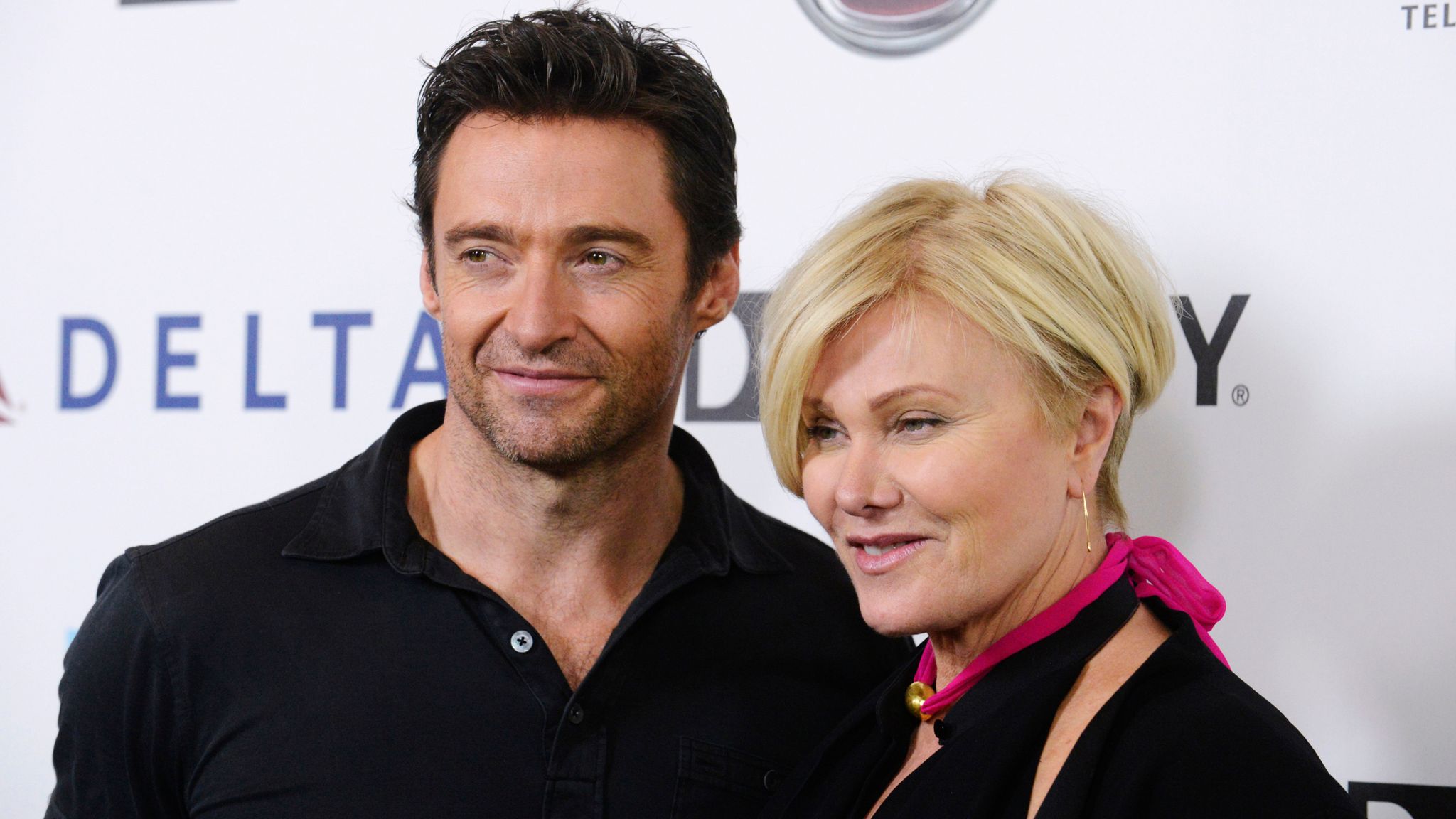 Hugh Jackman and his wife Deborra-Lee Furness in 2013