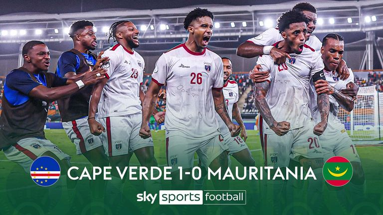 Cape Verde 1-0 Mauritania highlights 