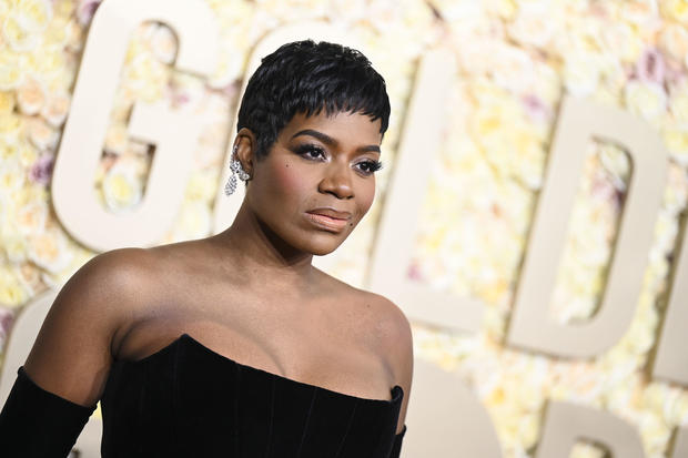 Fantasia Barrino at the 81st Golden Globe Awards 