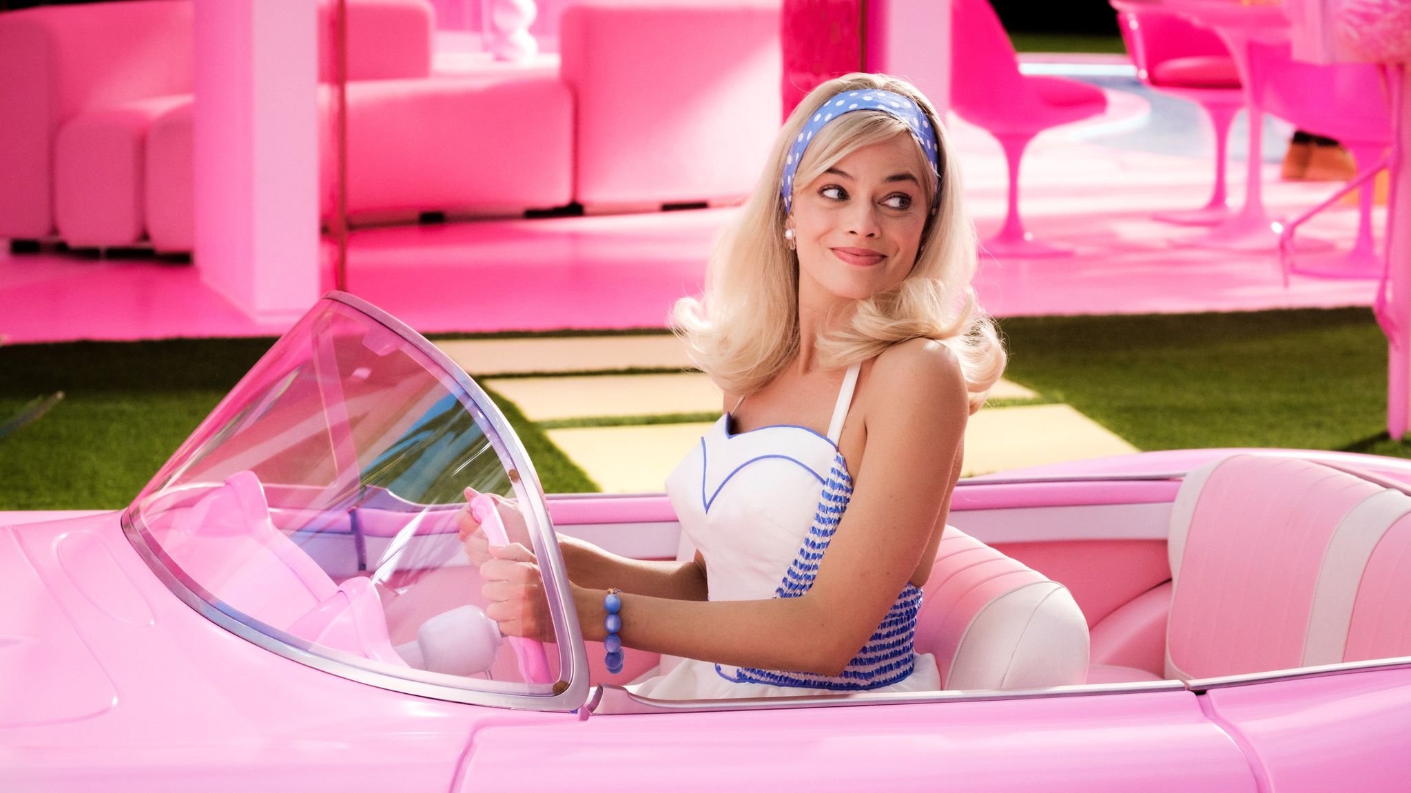 Margot Robbie as Barbie. Pic: Warner Bros