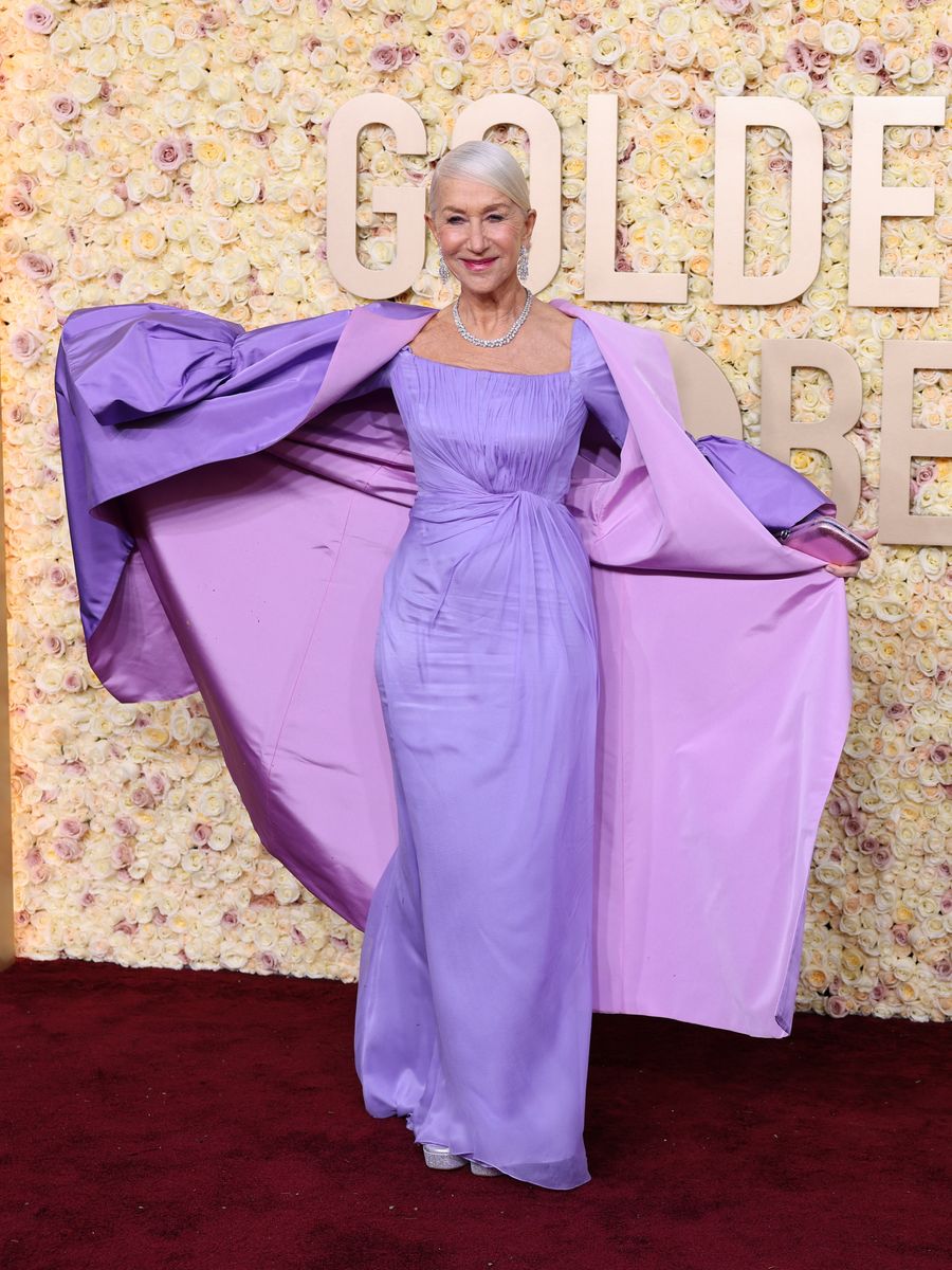 Helen Mirren attends the 81st Annual Golden Globe Awards in Beverly Hills, California, U.S., January 7, 2024. REUTERS/Mike Blake 