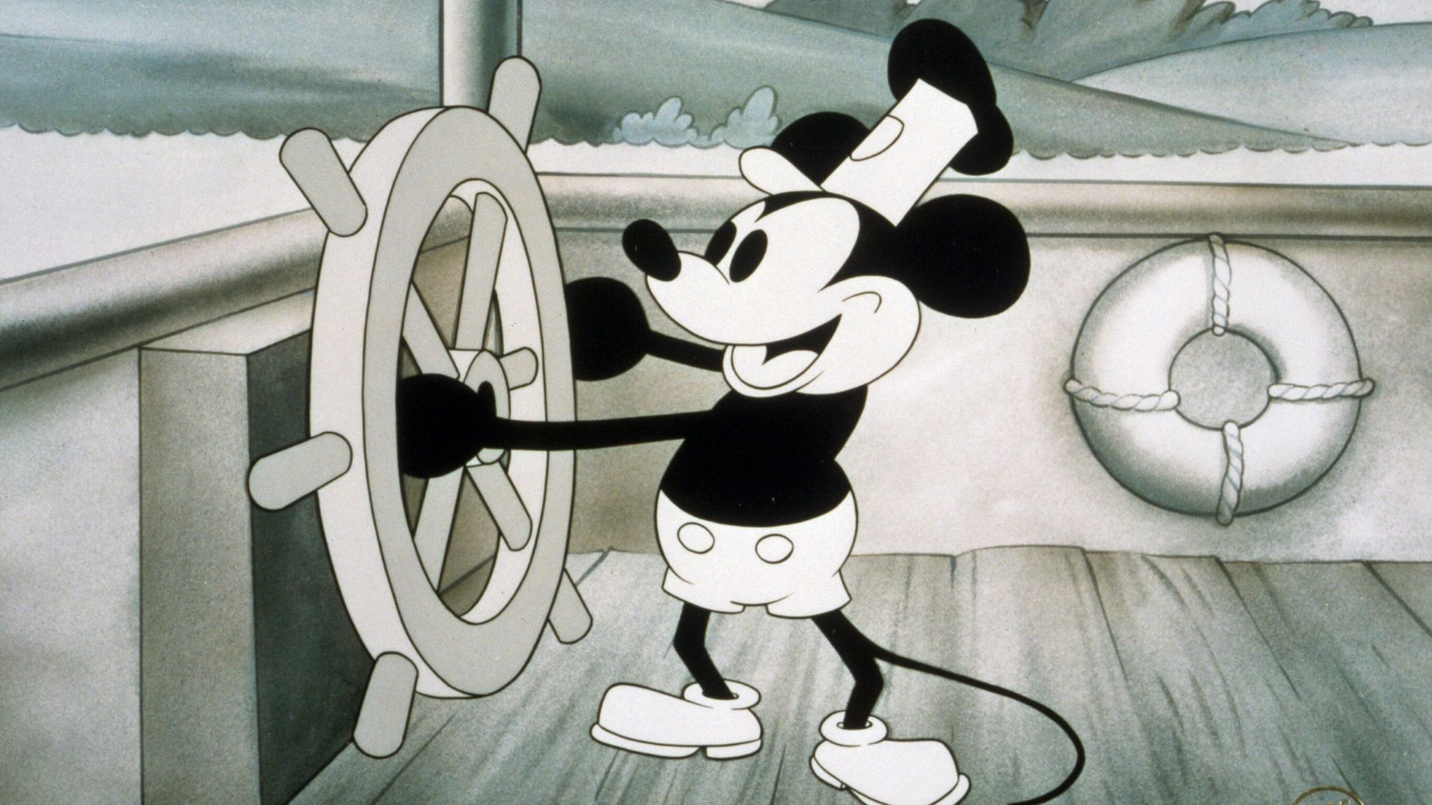 Snap/Shutterstock VARIOUS FILM STILLS OF &#39;STEAMBOAT WILLIE&#39; WITH 1928, MICKEY MOUSE IN 1928 1928