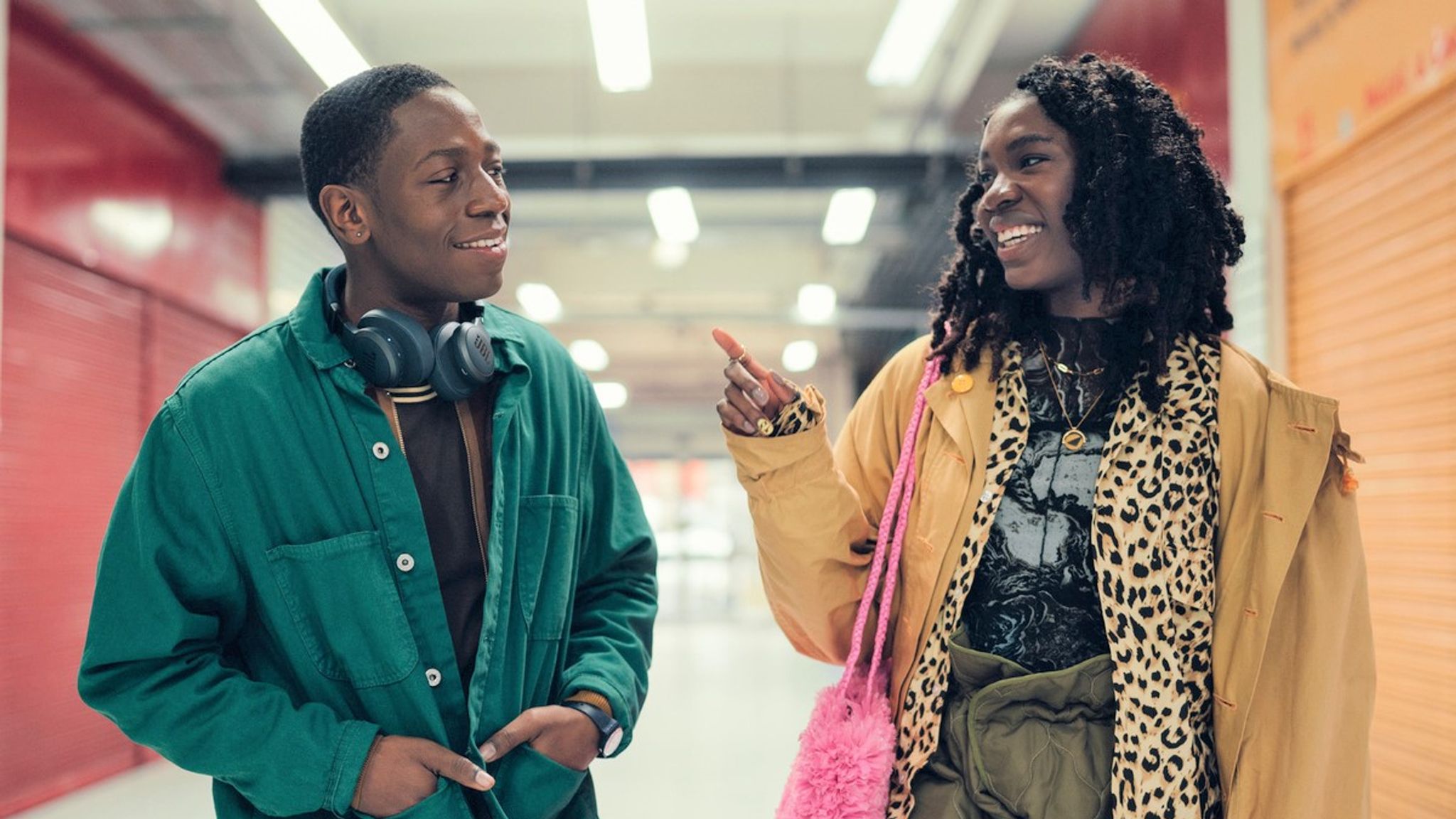 David Jonsson and Vivian Oparah in Rye Lane. Pic: Searchlight Pictures