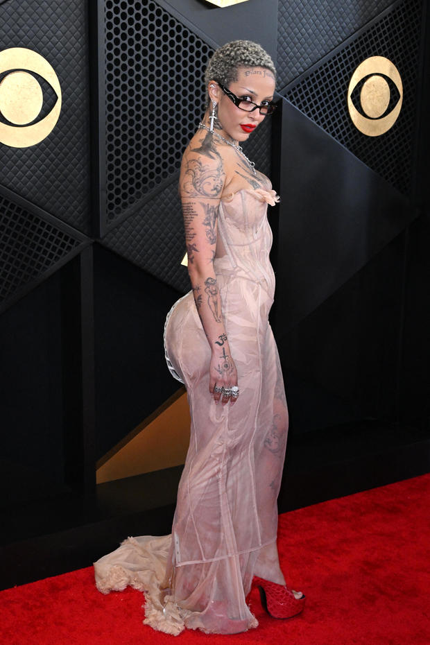 US-ENTERTAINMENT-MUSIC-GRAMMYS-AWARD-ARRIVALS 