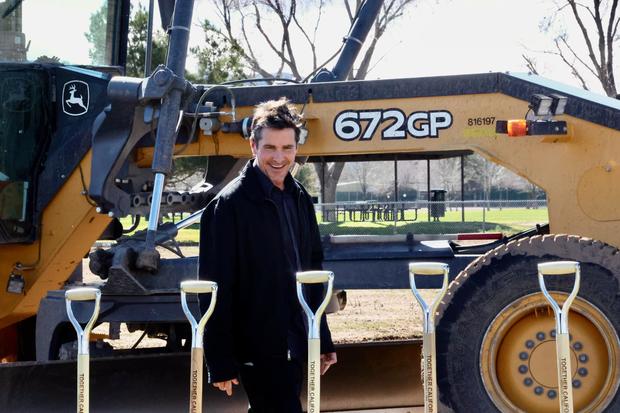 Together California Breaks Ground On New Foster Care Center With Co-Founder Christian Bale 