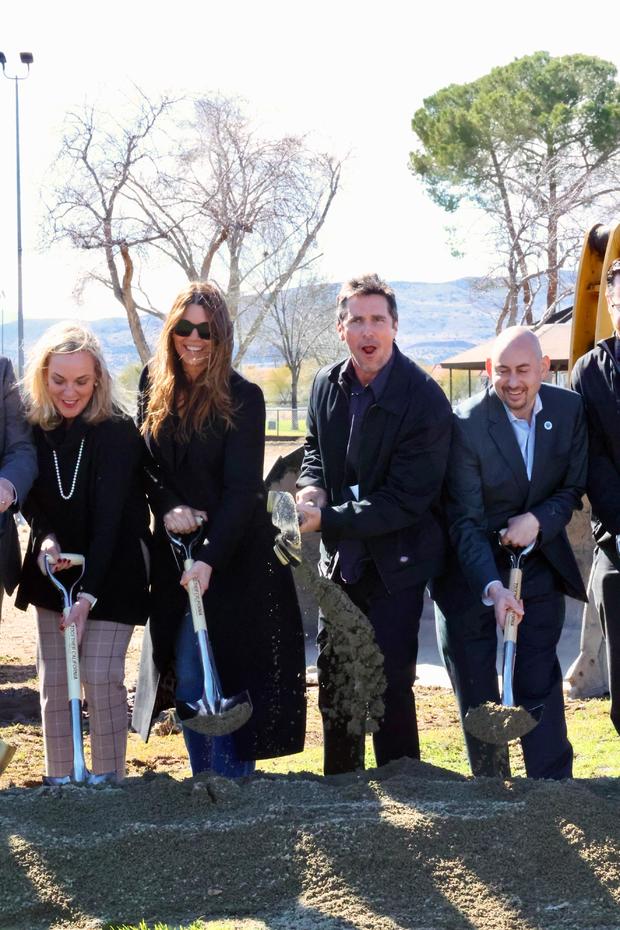 Together California Breaks Ground On New Foster Care Center With Co-Founder Christian Bale 