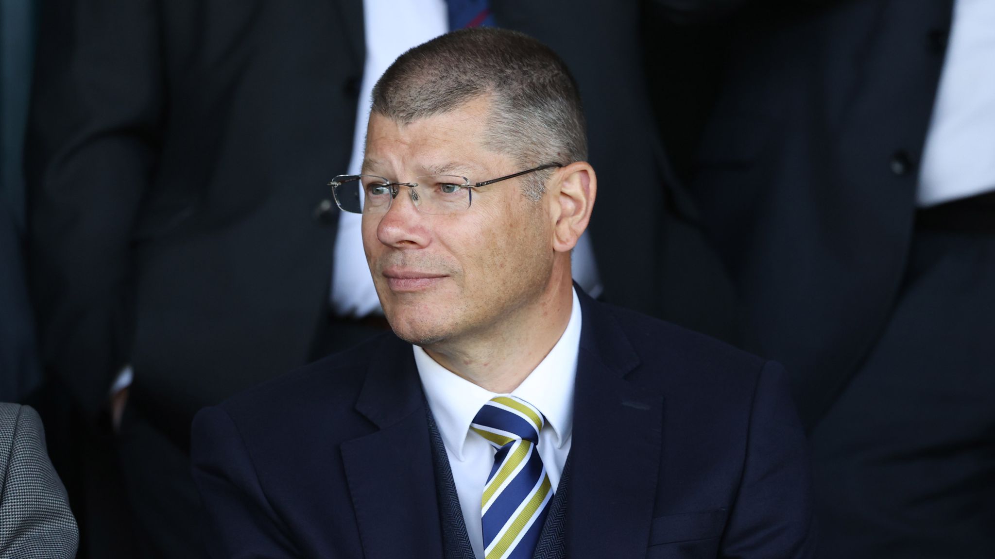 DINGWALL, SCOTLAND - JUNE 04: Chief Executive Officer of the Scottish Professional Football League Neil Doncaster during a cinch Premiership play-off final second leg match between Ross County and Partick Thistle at the Global Energy Stadium, on June 04, 2023, in Dingwall, Scotland. (Photo by Craig Williamson / SNS Group)