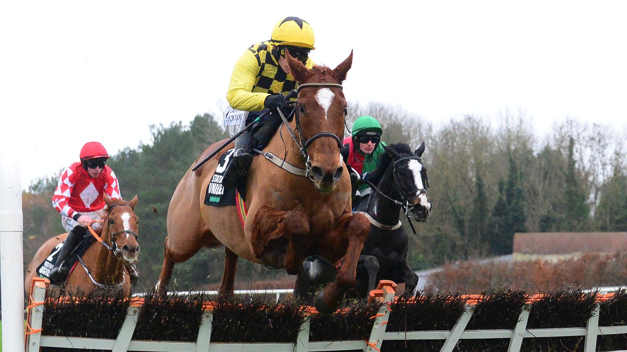 State Man jumps to victory in the Grade One Morgiana Hurdle at Punchestown