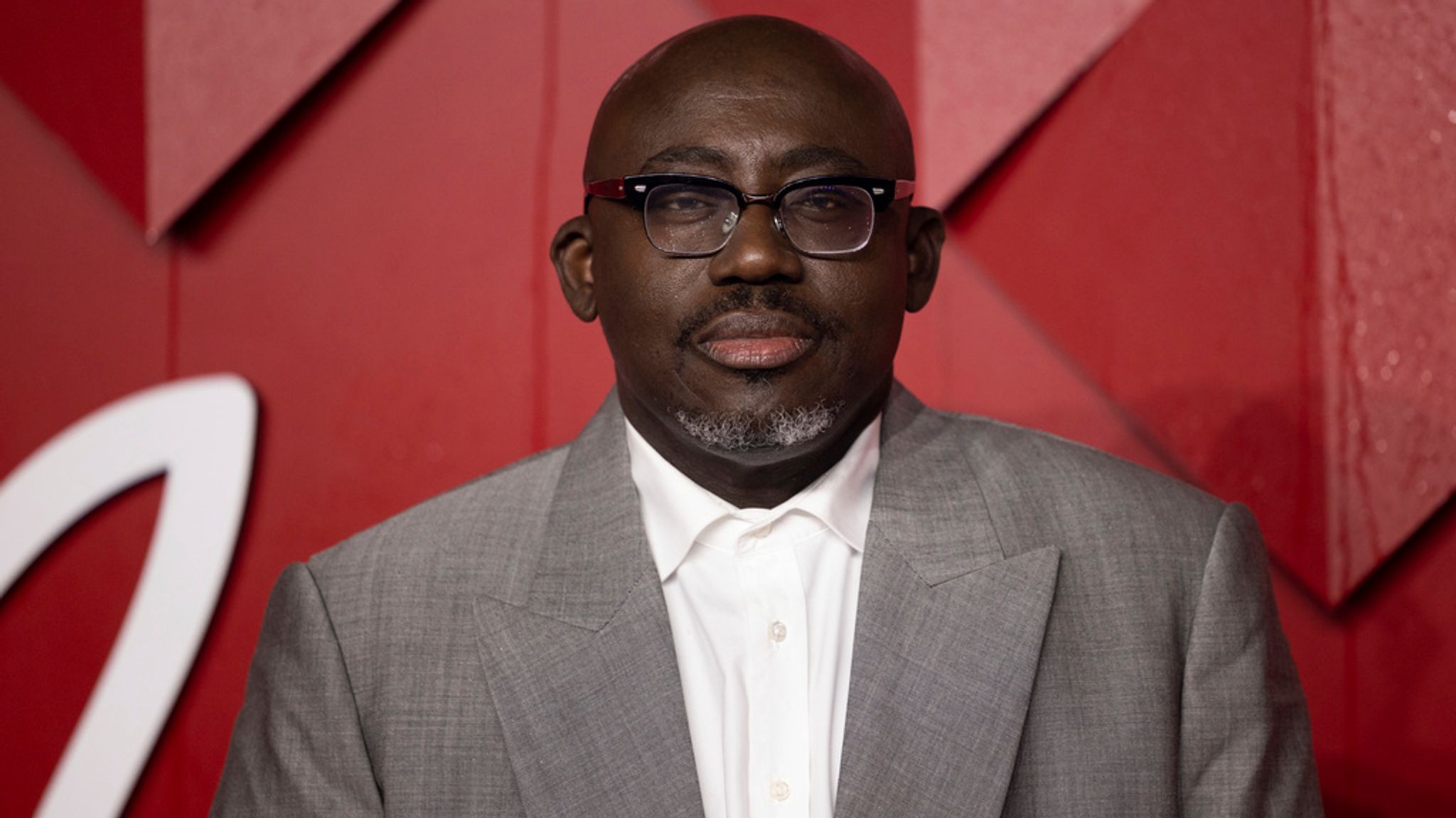 Edward Enninful at the British Fashion Awards in December 2023. Pic: AP