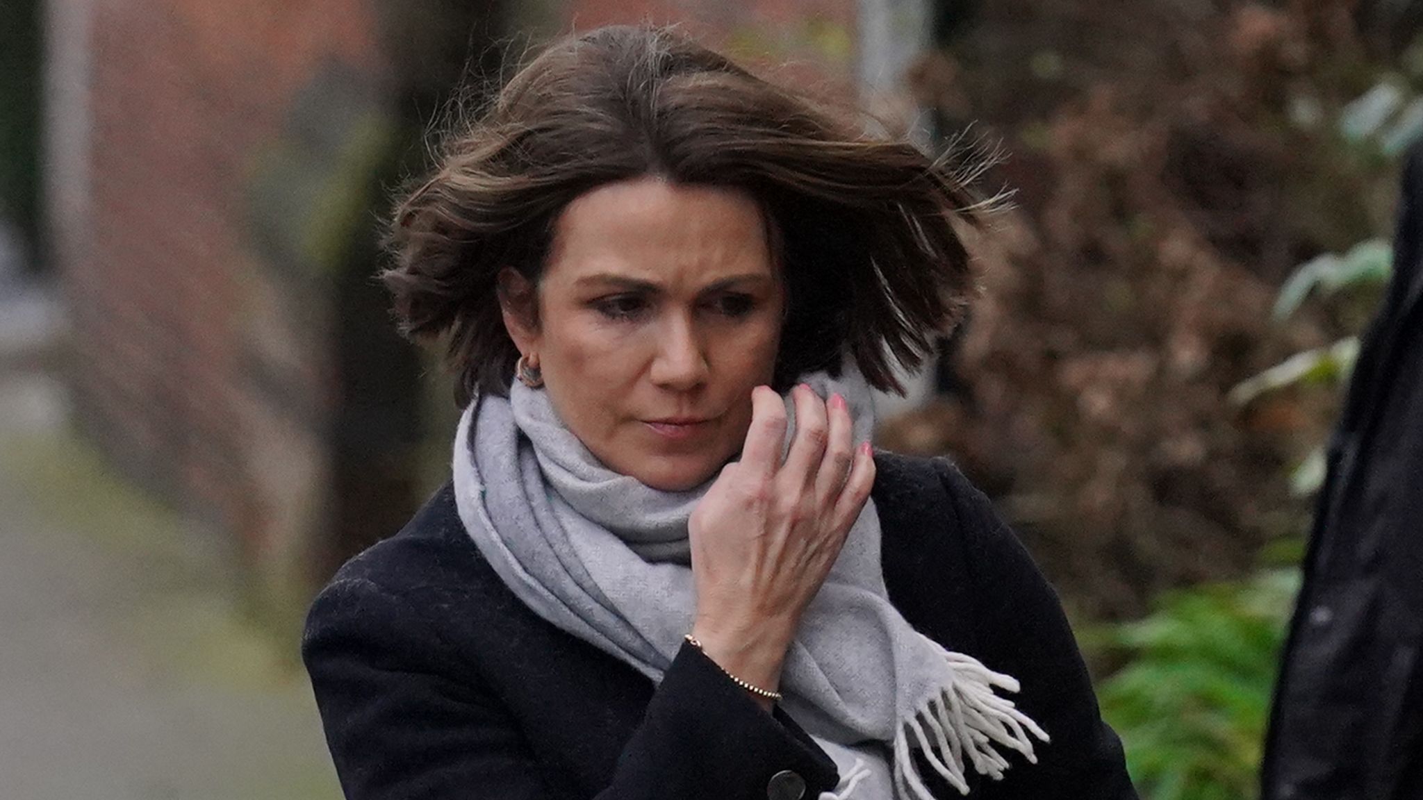 Pic: PA Susanna Reid attends the funeral service of Derek Draper at St Mary the Virgin church in Primrose Hill, north west London. The former lobbyist turned psychologist and author, who married presenter Kate Garraway in 2005, died last month following long-lasting symptoms from coronavirus. Picture date: Friday February 2, 2024.