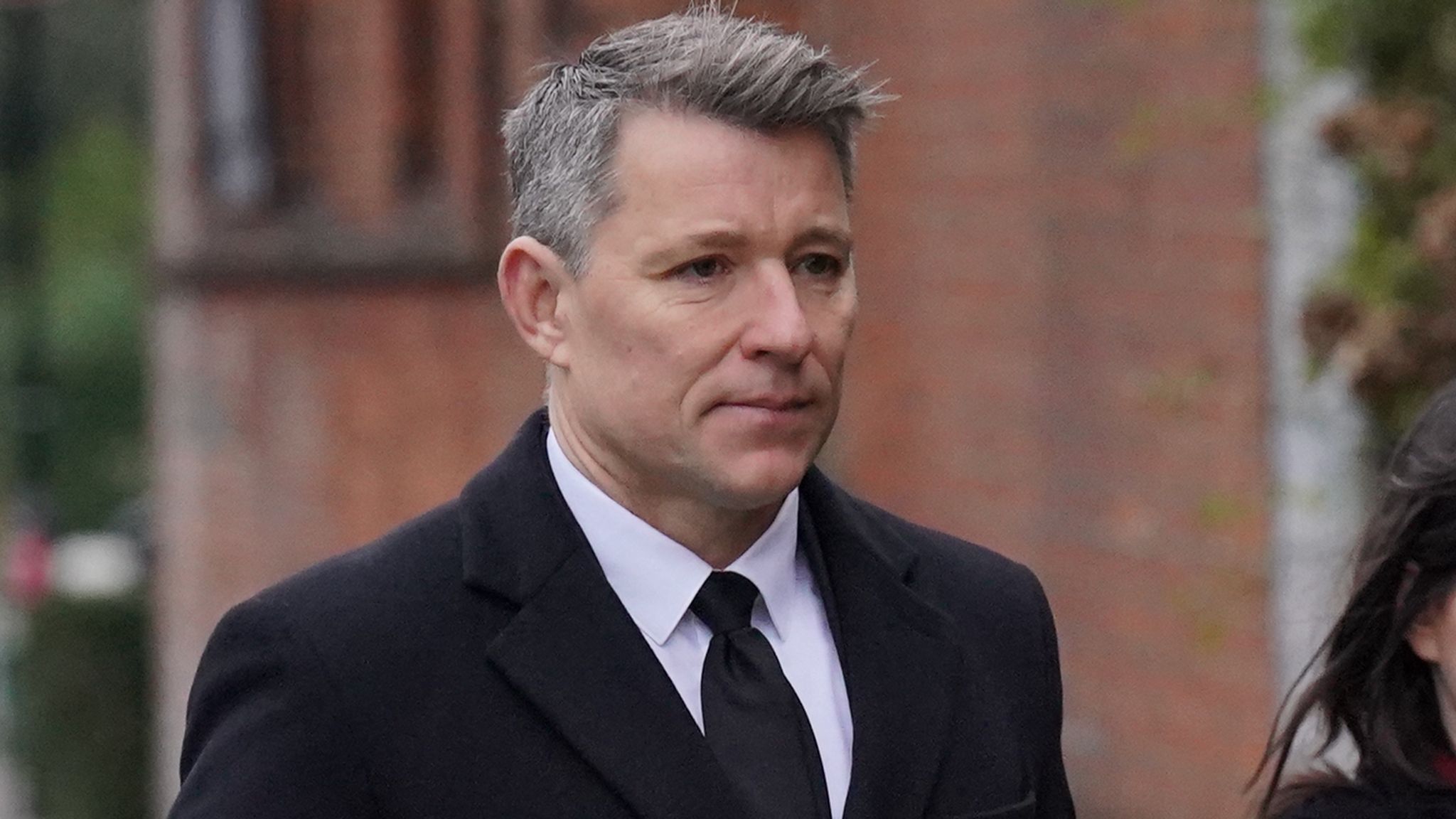 Pic: PA Ben Shephard attends the funeral service of Derek Draper at St Mary the Virgin church in Primrose Hill, north west London. The former lobbyist turned psychologist and author, who married presenter Kate Garraway in 2005, died last month following long-lasting symptoms from coronavirus. Picture date: Friday February 2, 2024.