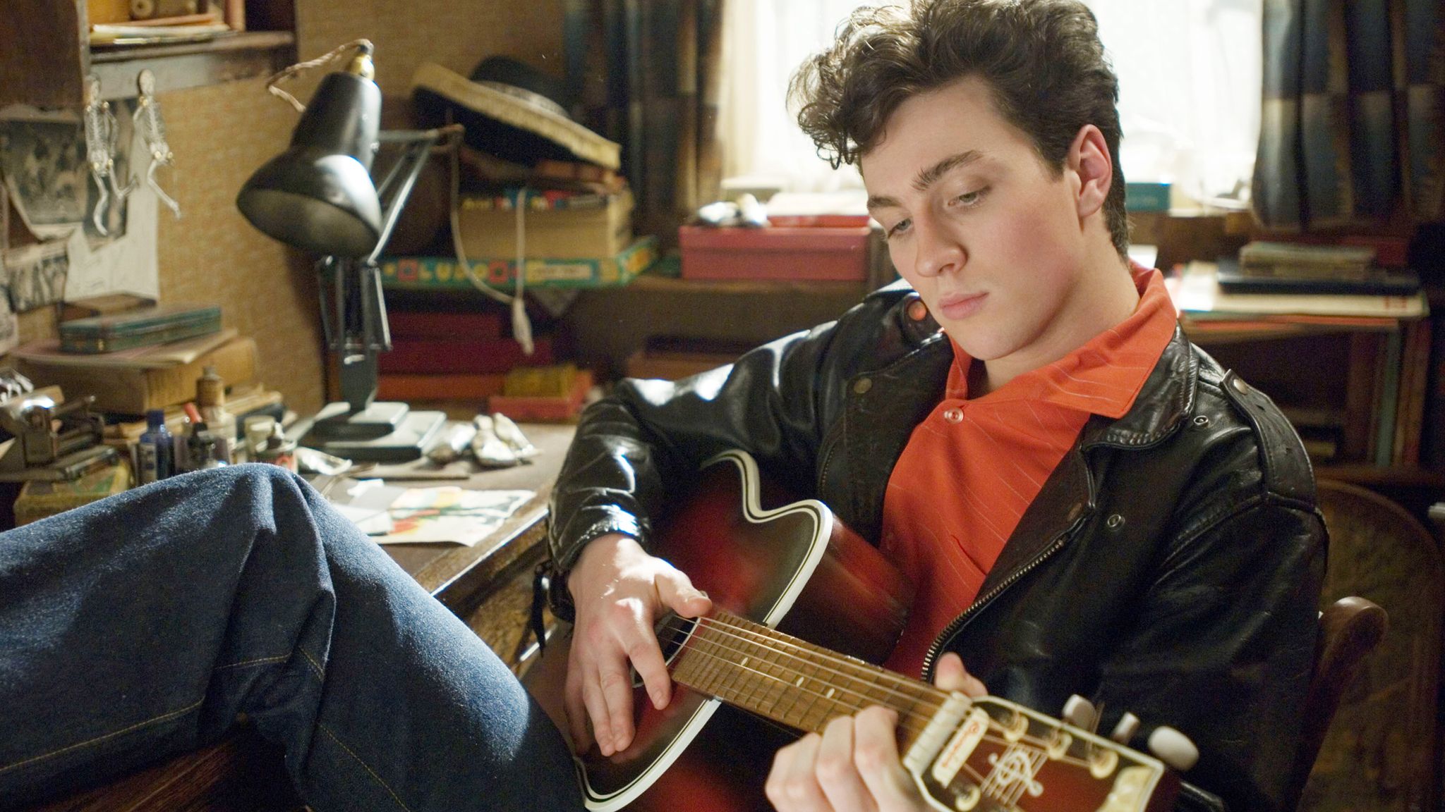 Aaron Taylor-Johnson in Nowhere Boy. Pic: Alamy