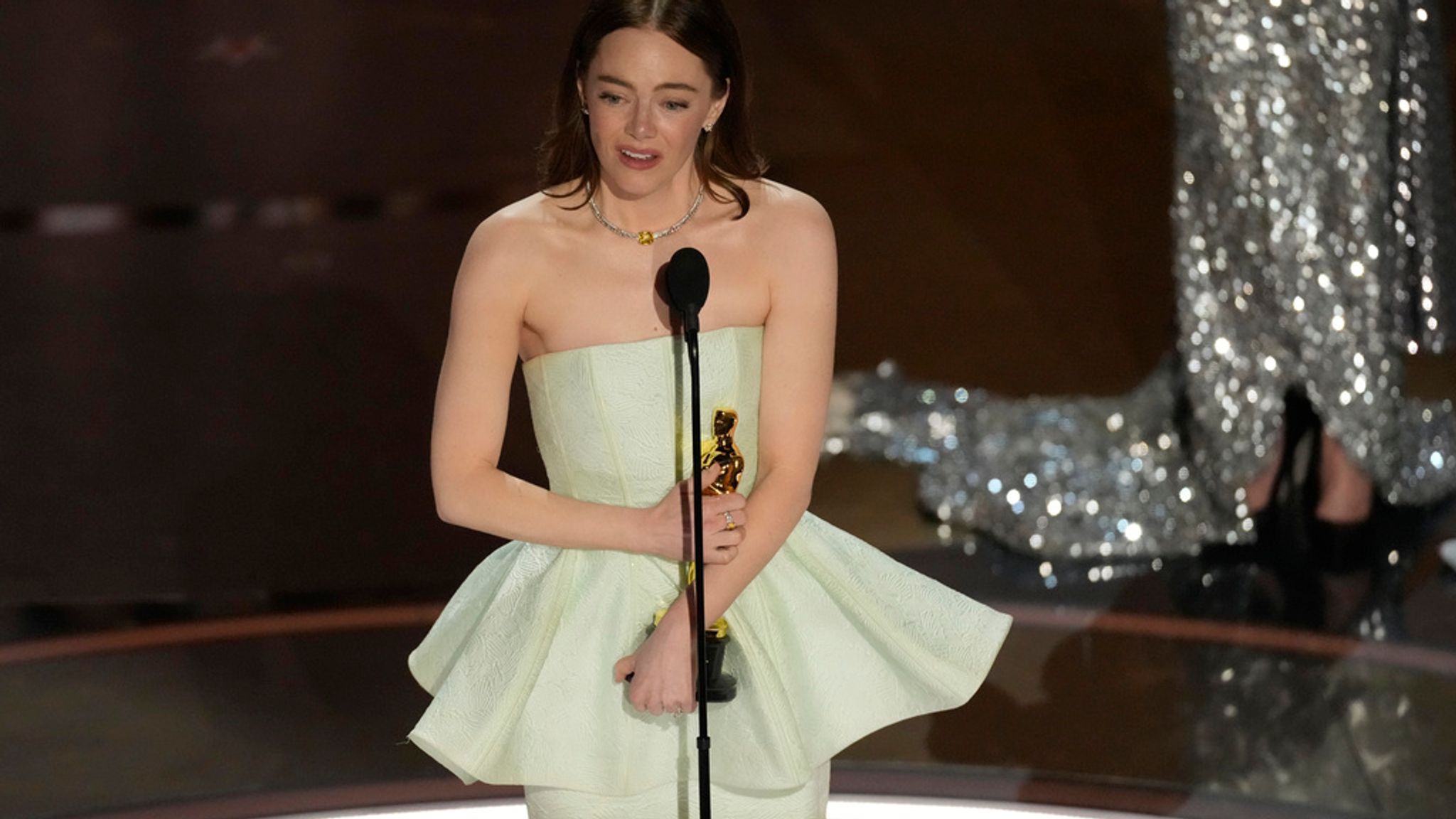 Emma Stone. Pic: AP