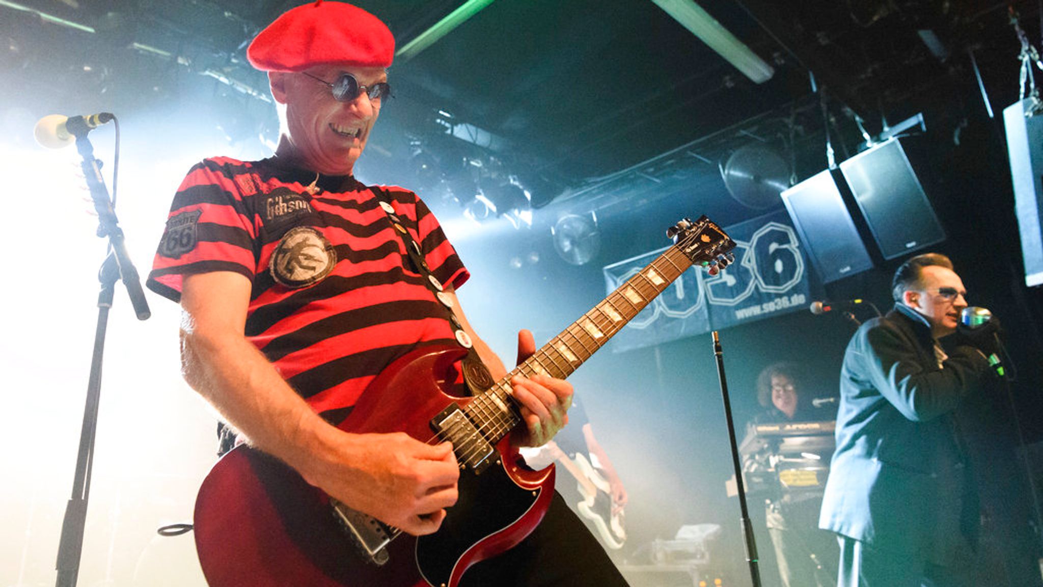 The Damned (pictured in 2018) will play at the first Bludfest. Pic: POP-EYE/Stefan Mueller/picture-alliance/dpa/AP Images