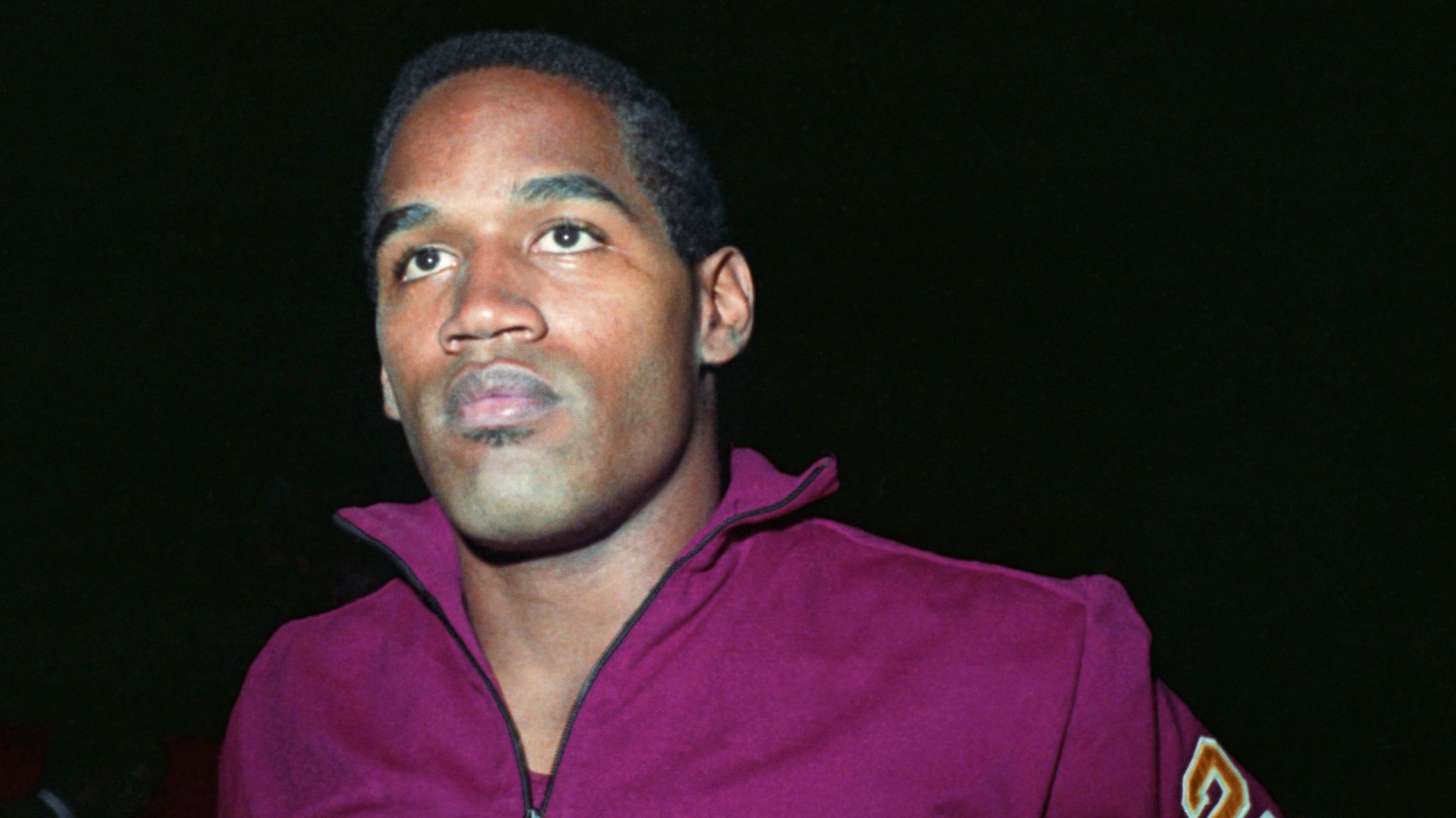 O.J. Simpson poses for a photo in 1968 Pic:AP