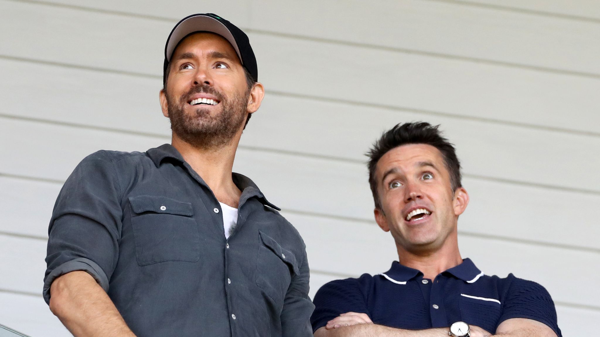 Ryan Reynolds and Rob McElhenney. Pic: PA