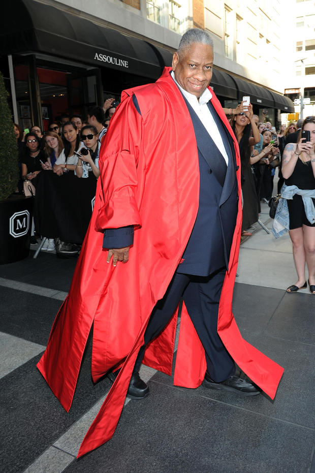 Met Gala 2015 Departures From The Mark Hotel - NYC 