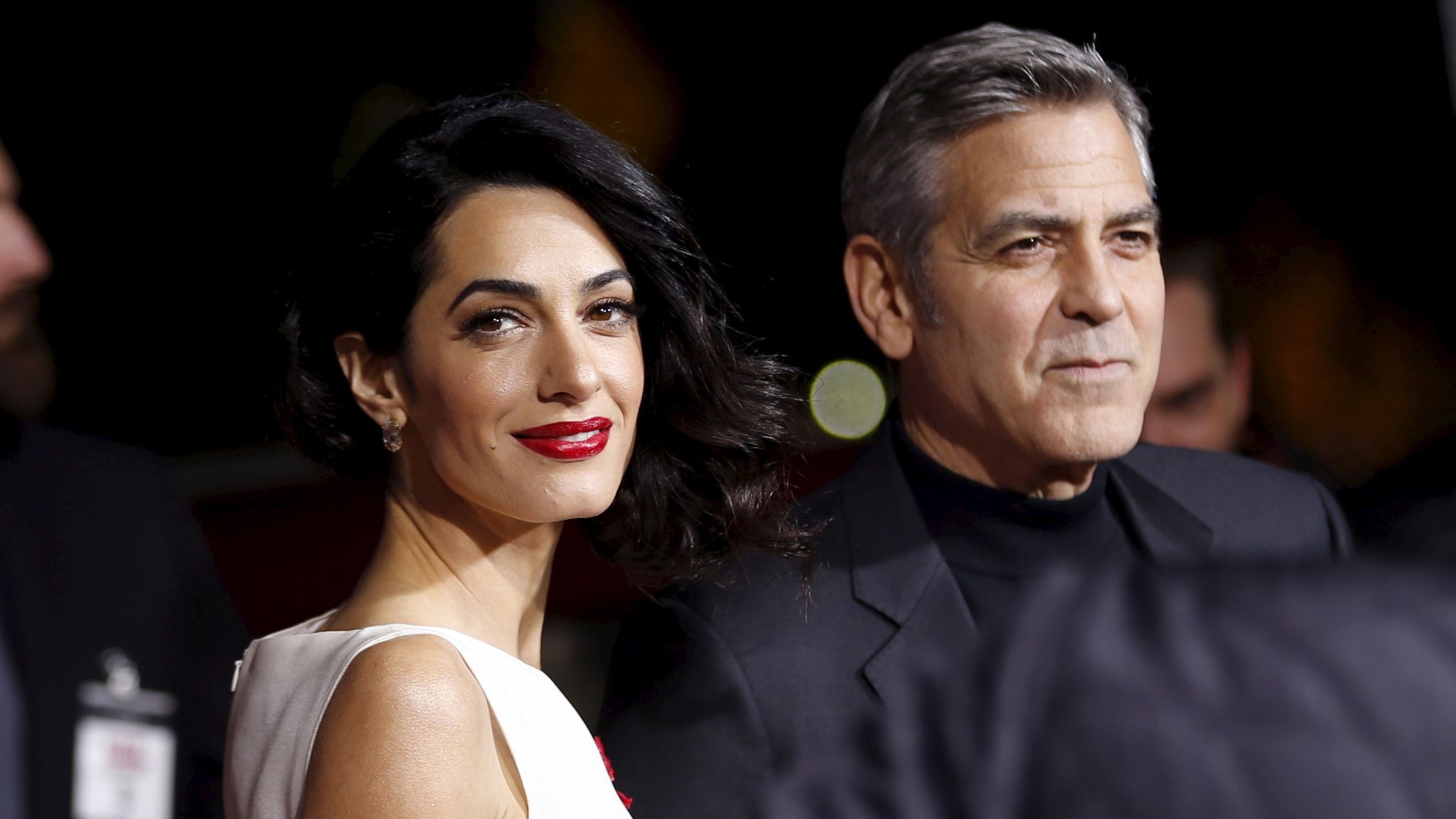 Amal and George Clooney