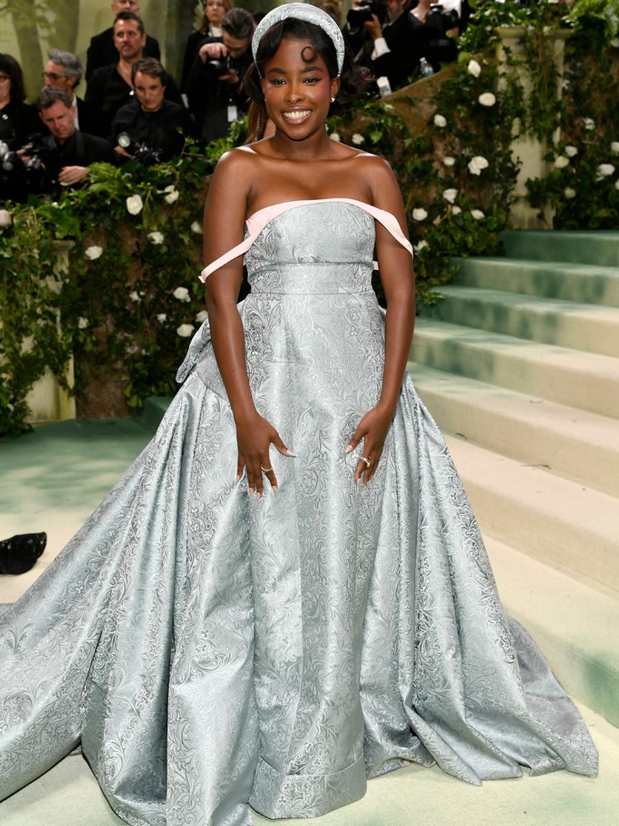 Amanda Gorman attends The Metropolitan Museum of Art&#39;s Costume Institute benefit gala celebrating the opening of the "Sleeping Beauties: Reawakening Fashion" exhibition on Monday, May 6, 2024, in New York. (Photo by Evan Agostini/Invision/AP)