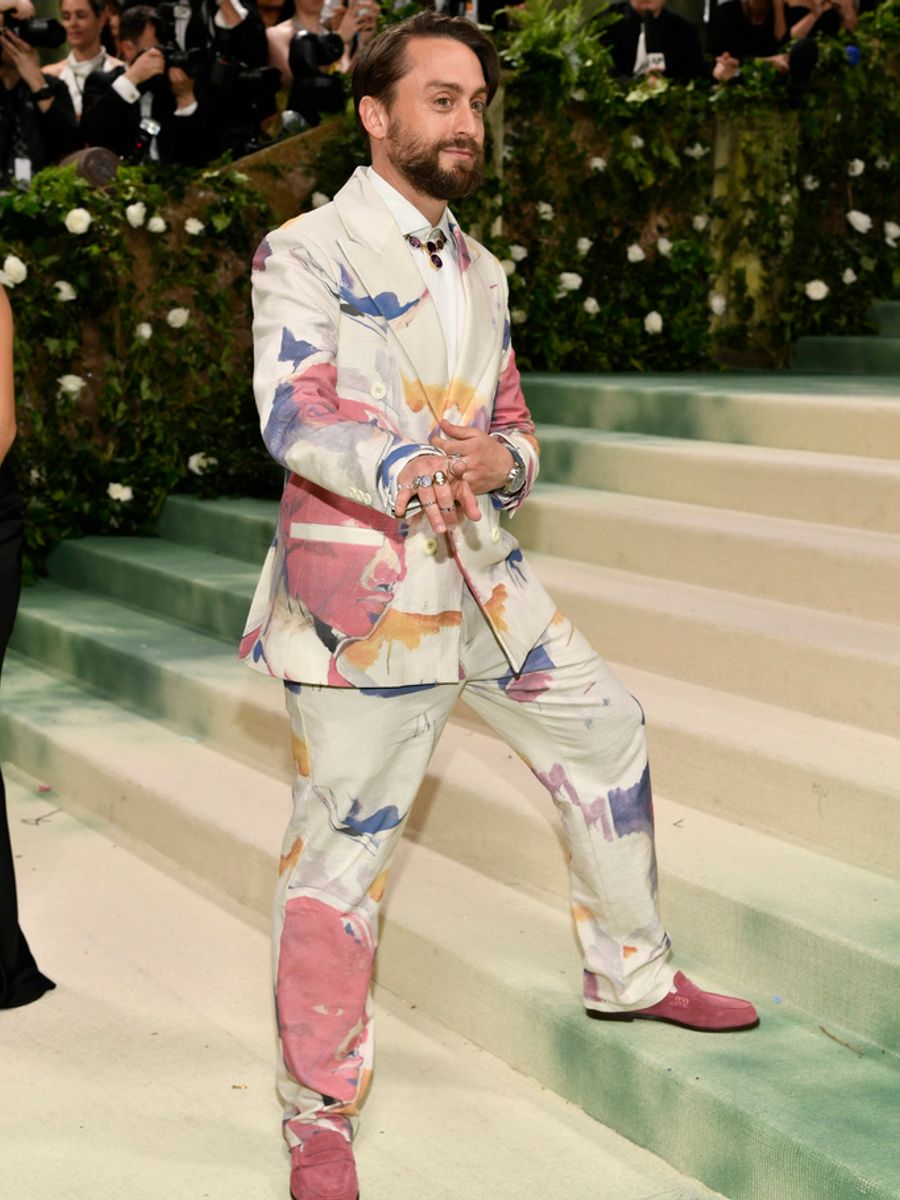 Kieran Culkin attends The Metropolitan Museum of Art&#39;s Costume Institute benefit gala celebrating the opening of the "Sleeping Beauties: Reawakening Fashion" exhibition on Monday, May 6, 2024, in New York. (Photo by Evan Agostini/Invision/AP)