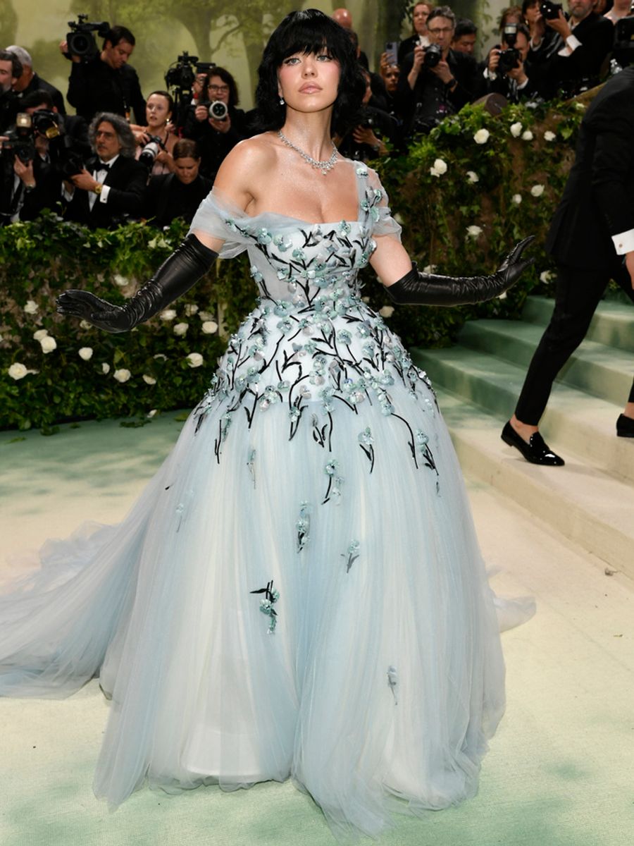 Sydney Sweeney attends The Metropolitan Museum of Art&#39;s Costume Institute benefit gala celebrating the opening of the "Sleeping Beauties: Reawakening Fashion" exhibition on Monday, May 6, 2024, in New York. (Photo by Evan Agostini/Invision/AP)