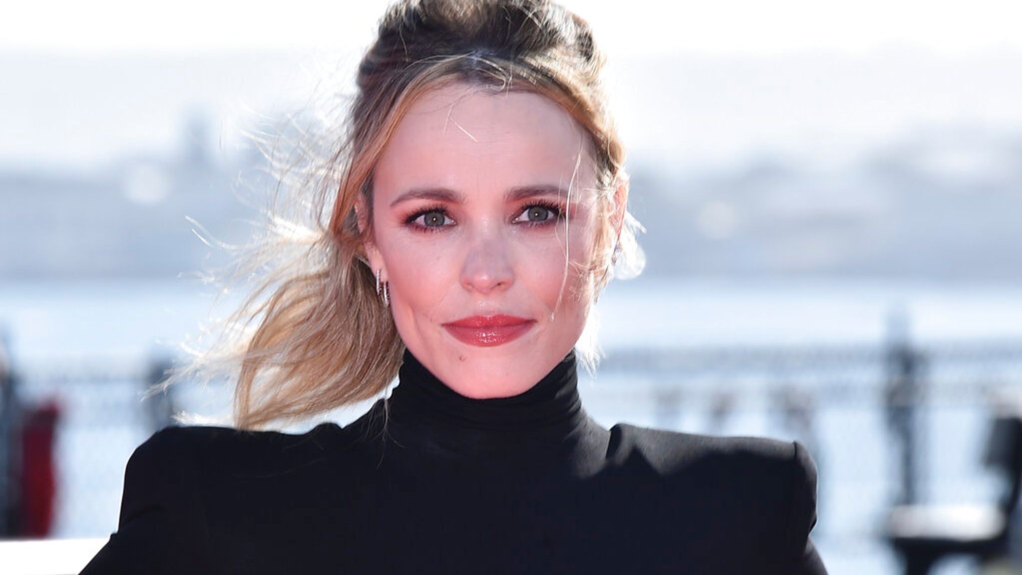 Rachel McAdams arrives at the world premiere of "Top Gun: Maverick" on Wednesday, May 4, 2022, at the USS Midway in San Diego. (Photo by Jordan Strauss/Invision/AP) 