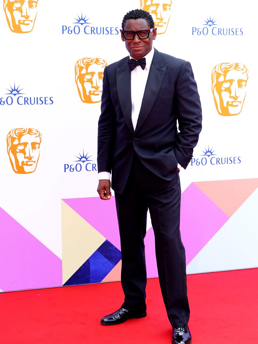 David Harewood attending the BAFTA TV Awards 2024. Pic: Ian West/PA