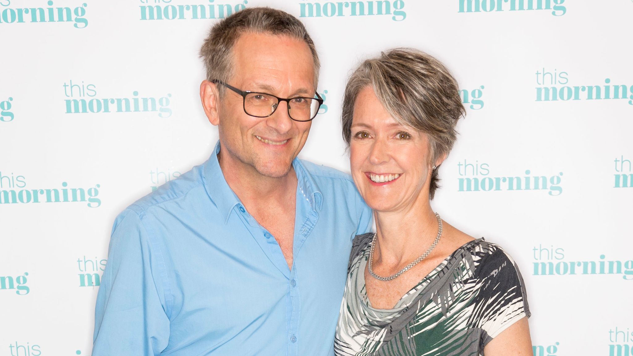 Dr Michael Mosley with wife Clare. Pic: Ken McKay/ITV/Shutterstock