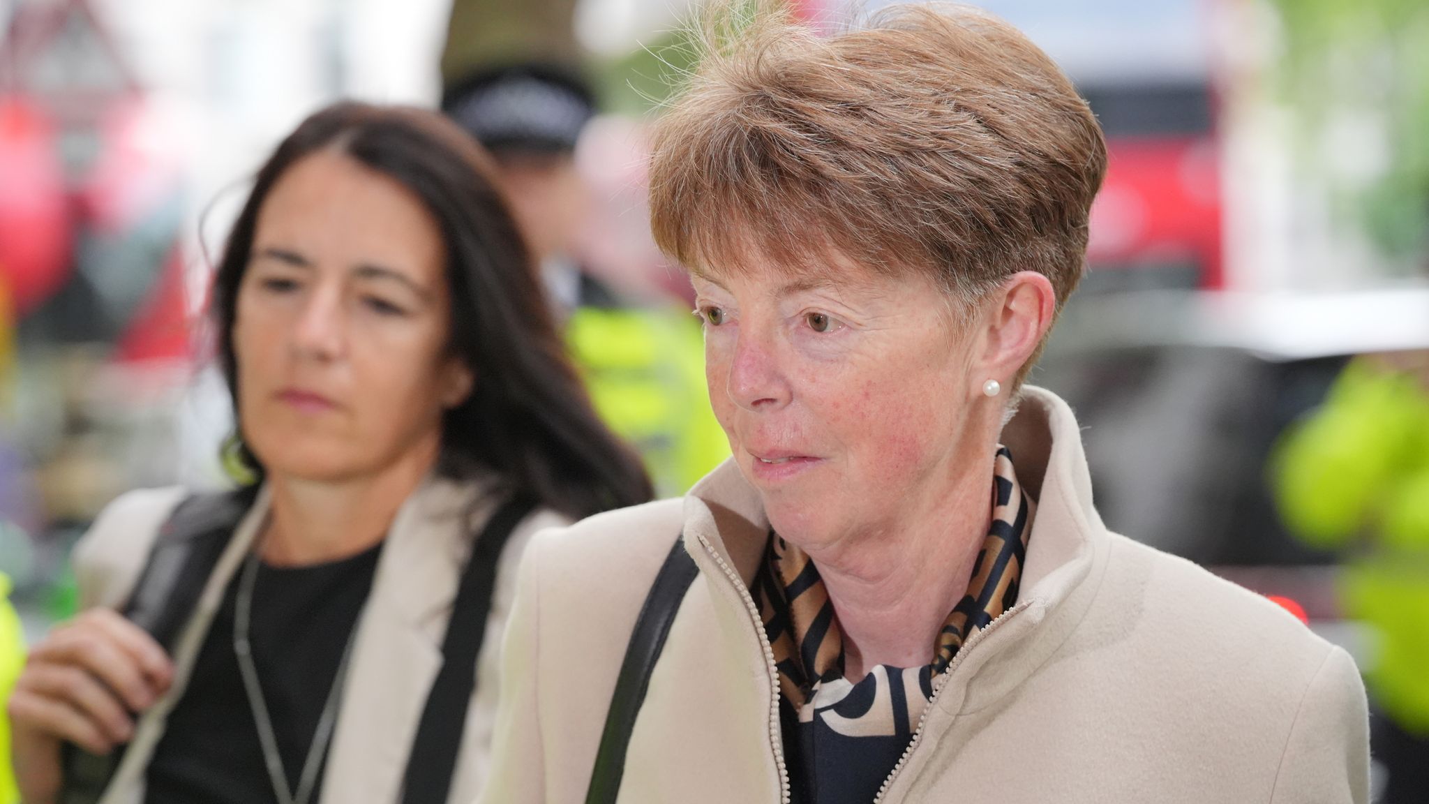 Pic: PA Former Post Office boss Paula Vennells arrives to give her second day of evidence to the Post Office Horizon IT inquiry at Aldwych House, central London. Picture date: Thursday May 23, 2024. PA Photo. See PA story INQUIRY Horizon. Photo credit should read: Jonathan Brady/PA Wire