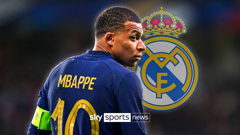 Kylian Mbappe joins Real Madrid 