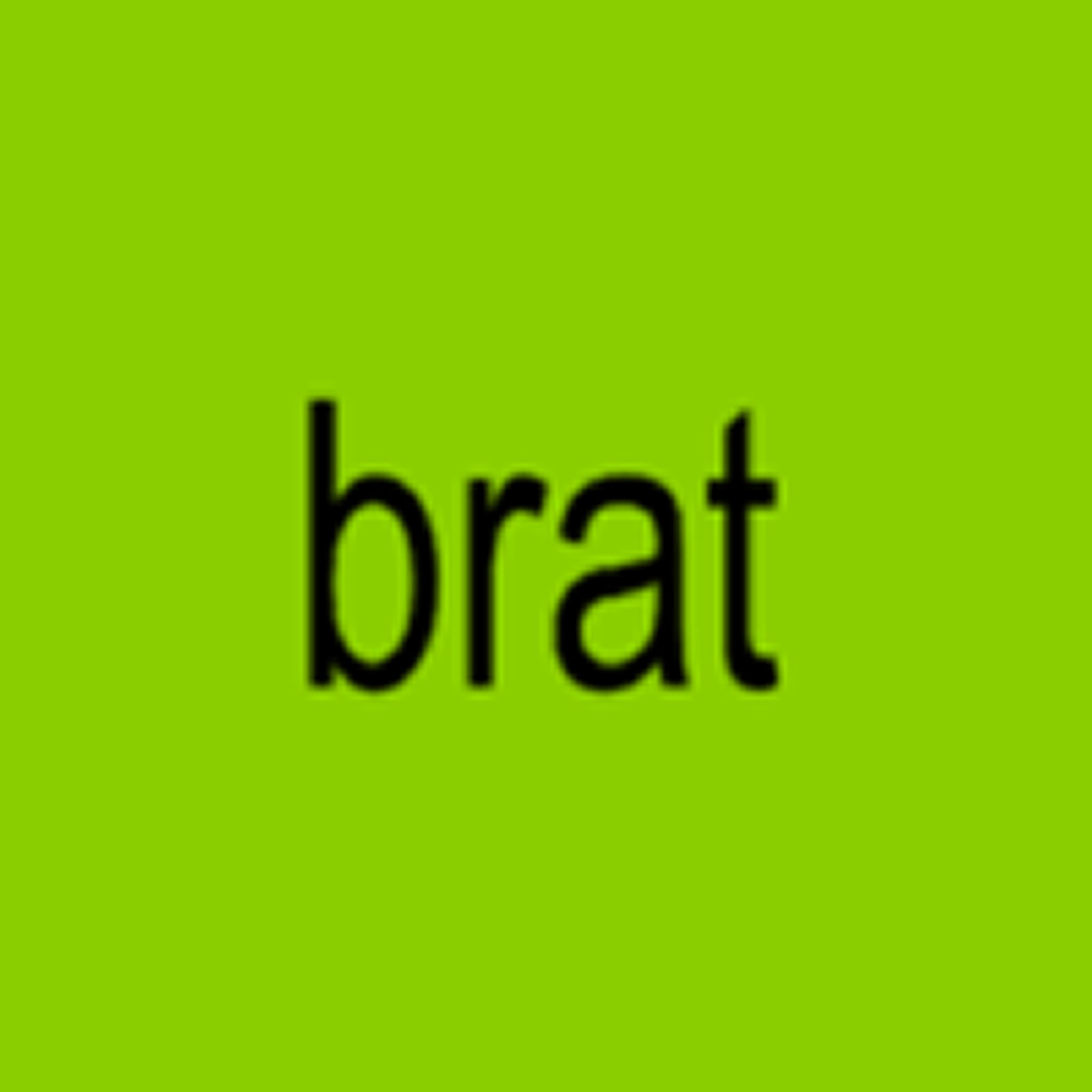 Brat album cover. Pic: Wikimedia Commons