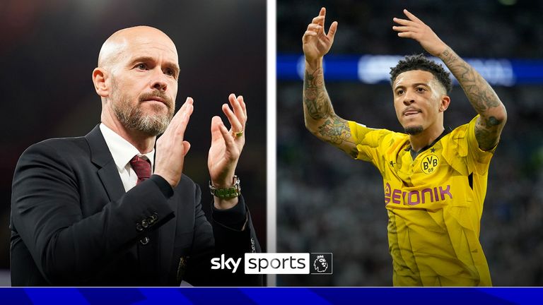 ERIK TEN HAG JADON SANCHO 