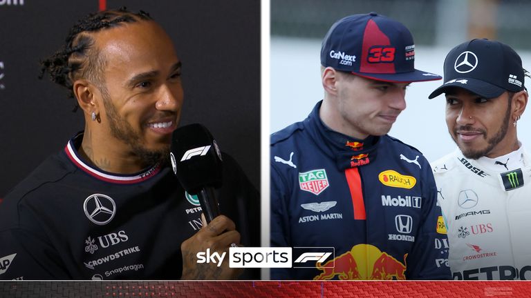 &#39;Nothing to do with me!&#39; | Lewis Hamilton refuses to be drawn on Max-Lando crash