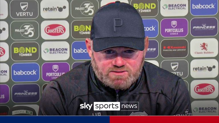 Wayne Rooney&#39;s first Plymouth press conference