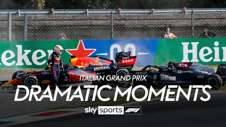 Look back at some of the most dramatic moments to have taken place at the Italian Grand Prix.