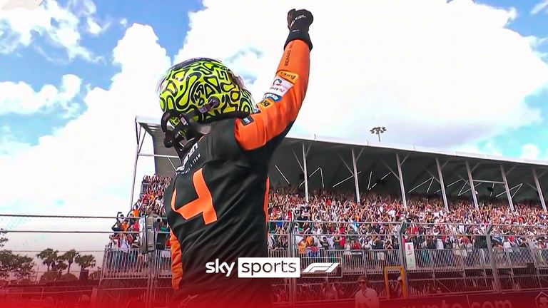 Lando Norris wins!