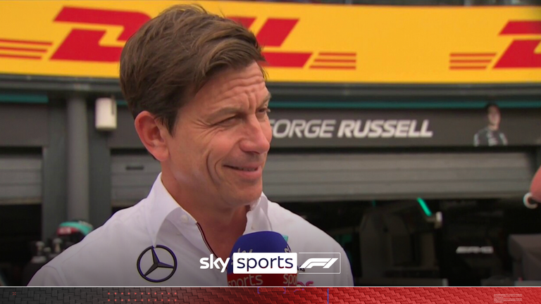 TOTO WOLFF OF MERCEDES.