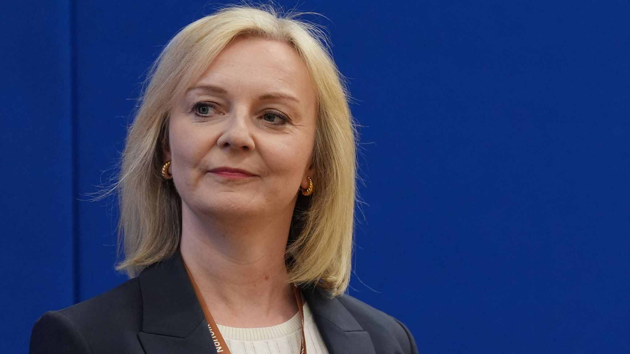 Former prime minister Liz Truss has lost her Norfolk South West seat to Labour at Alive Lynnsport in King's Lynn, Norfolk, during the count in the 2024 General Election. Picture date: Friday July 5, 2024. 